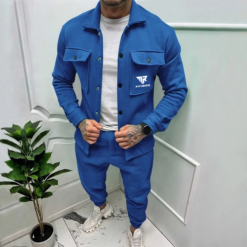 SK Mr. Fitness Mens Running Jogger Tracksuit