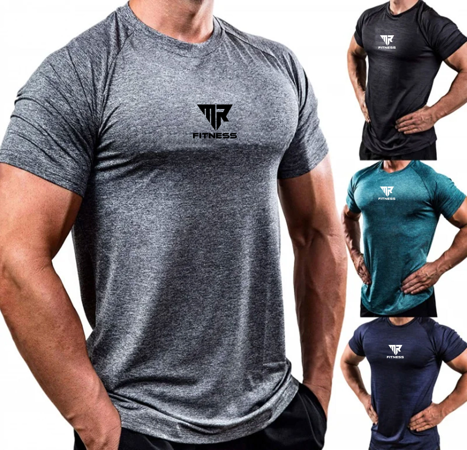 SK Mr. Fitness Men FlexForm Performance Muscle Tee