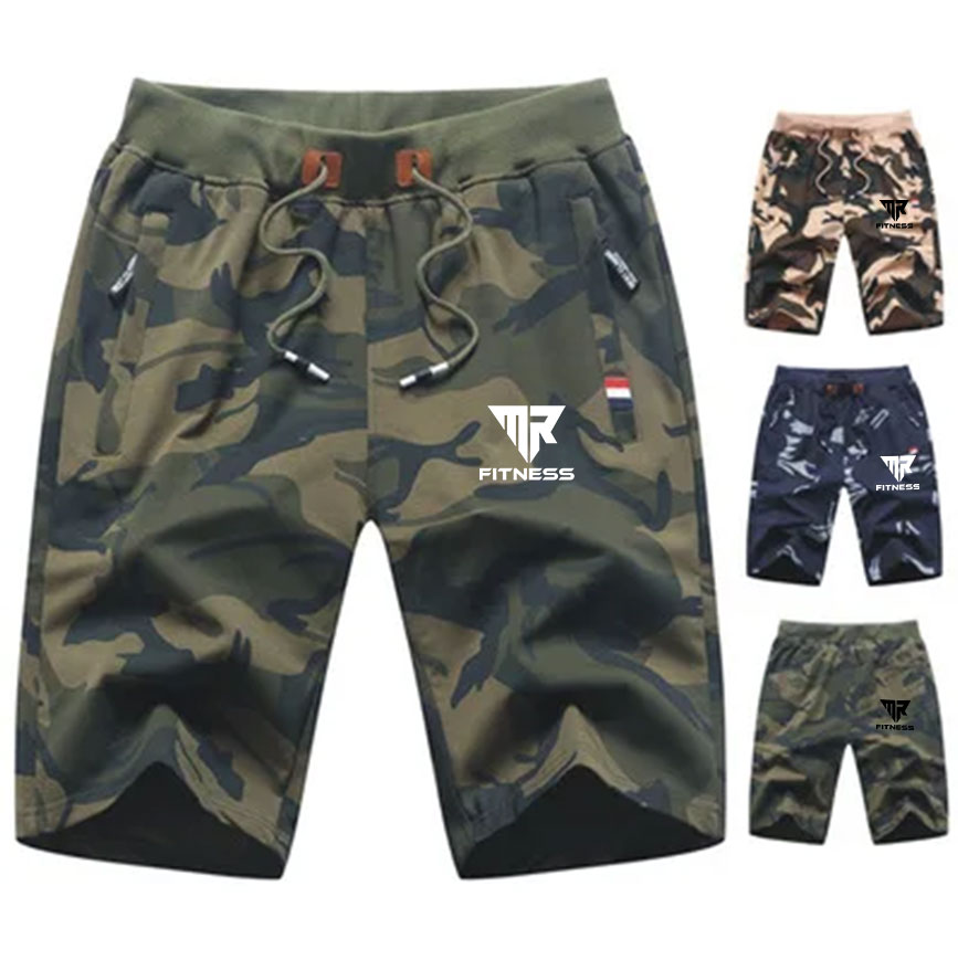 SK Mr. Fitness Men StealthFlex Camo Shorts