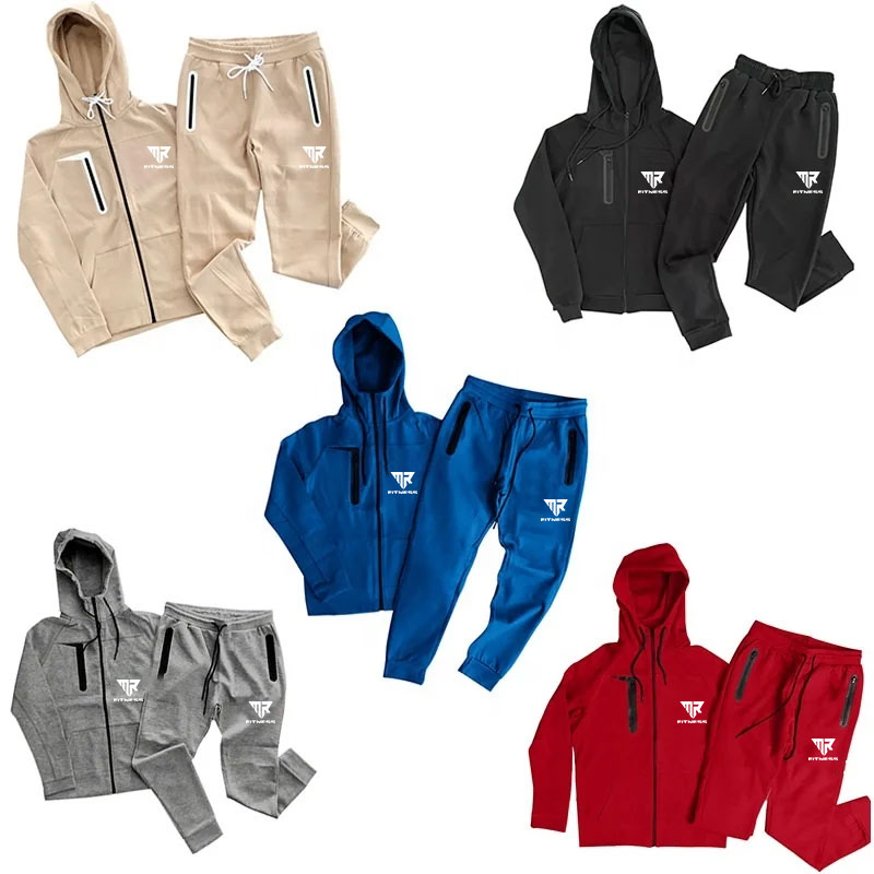 SK Mr. Fitness Men UrbanFlex ZipFit Tracksuit Set